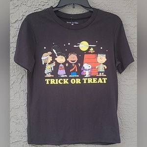 Love Tribe Halloween Peanuts trick or treat black size XS extra small